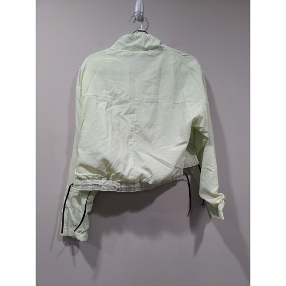 Gymshark Women's Cropped Windbreaker 1/2 Zip Size M Green Athletic Lightweight - Picture 7 of 7